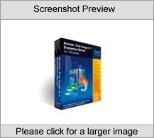 Acronis True Image Enterprise Server for Windows Screenshot